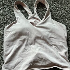 Alo Yoga Pink Quartz Real Bra Tank
